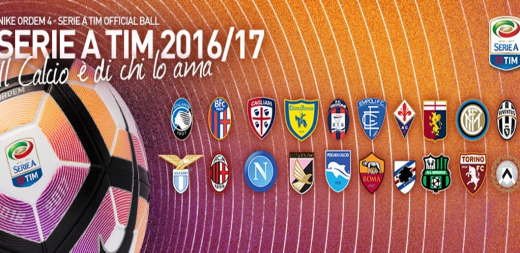 CALENDARIO SERIE A 2016-17: SUBITO JUVE-FIORENTINA