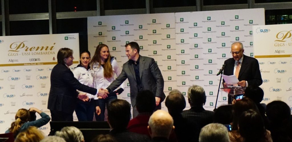 SPORTIVI E GIORNALISTI PREMIATI NELLA SERATA GLGS-USSI A MILANO