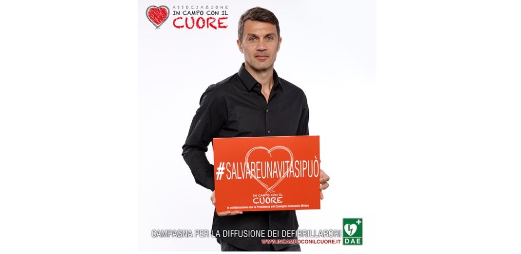 A MILANO ”IN CAMPO CON IL CUORE”, MALDINI TESTIMONIAL