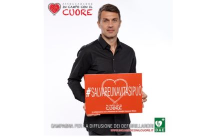 A MILANO ”IN CAMPO CON IL CUORE”, MALDINI TESTIMONIAL