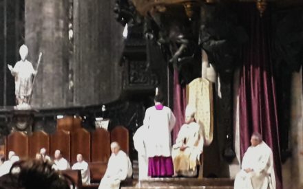 MESSA DEGLI SPORTIVI CELEBRATA NEL DUOMO DI MILANO