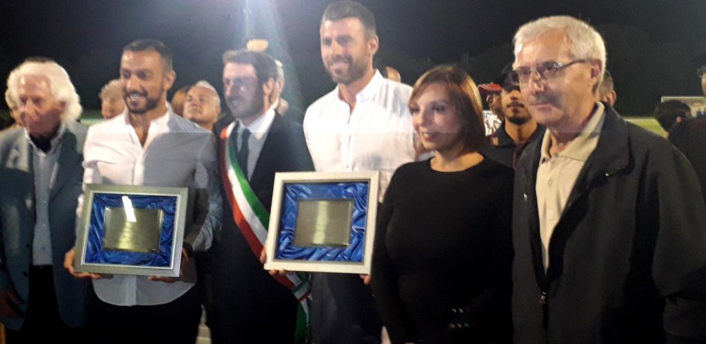 QUAGLIARELLA E BARZAGLI RITIRANO IL PREMIO GAETANO SCIREA