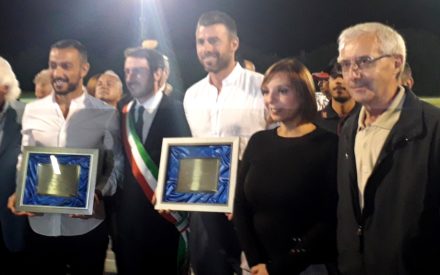 QUAGLIARELLA E BARZAGLI RITIRANO IL PREMIO GAETANO SCIREA