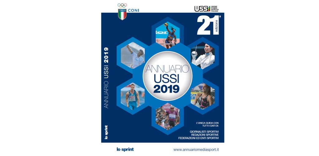 L’ANNUARIO USSI 2019, TUTTO SU SPORT E MEDIA IN ITALIA