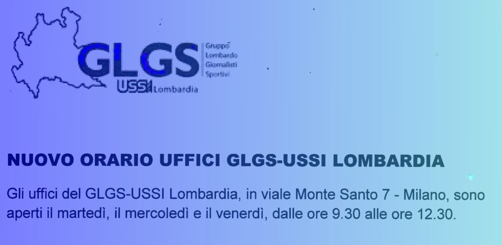 GLGS-USSI LOMBARDIA: NUOVO ORARIO UFFICI