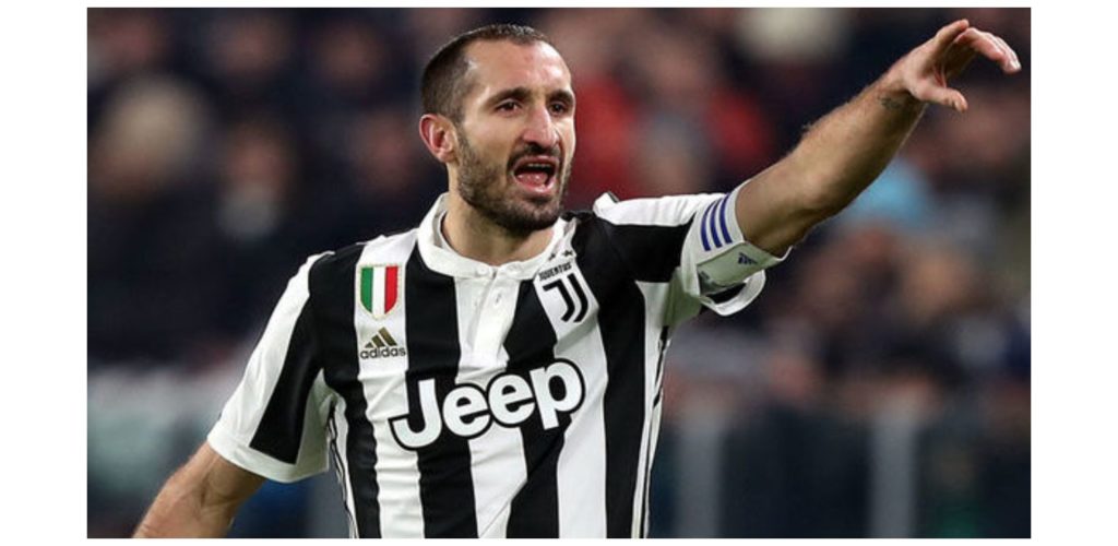 A CHIELLINI IL PREMIO SCIREA-CARRIERA ESEMPLARE 2019