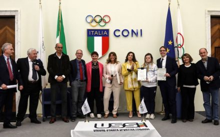 PREMI USSI:  LA CONSEGNA NEL SALONE D’ONORE CONI