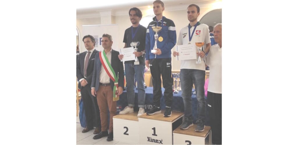 TRIPLETTA ITALIANA AL CAMPIONATO EUROPEO DI DAMA