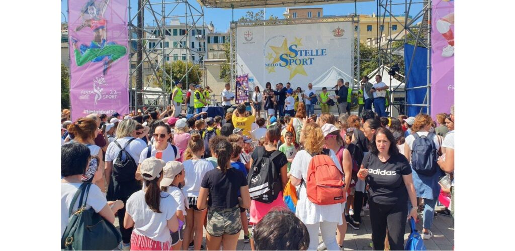 “FESTA DELLO SPORT” AL PORTO ANTICO DI GENOVA