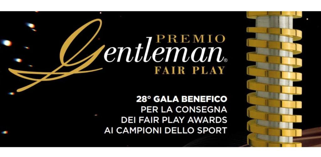 PREMIO GENTLEMAN FAIR PLAY, I VINCITORI MERCOLEDI’ A MILANO