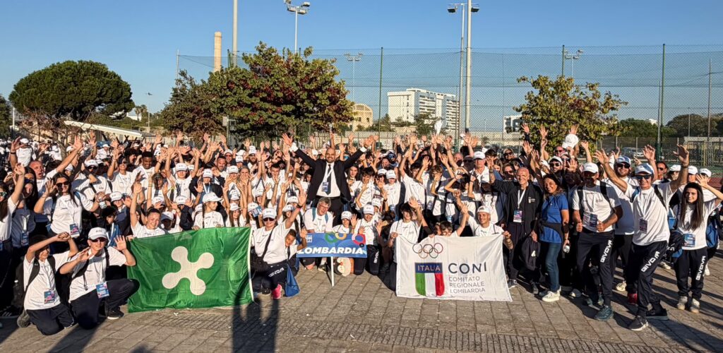 LA LOMBARDIA VINCE IL 3° TROFEO CONI CONSECUTIVO